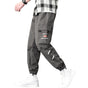 Men's Harajuku Hip Hop Cargo Pants Harem Ribbon Joggers